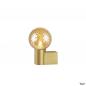 Preview: SLV 1008107 VARYT, Wandaufbauleuchte, rund, 1x max. 6 W, E14, messing
