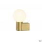 Preview: SLV 1008107 VARYT, Wandaufbauleuchte, rund, 1x max. 6 W, E14, messing