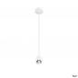 Preview: SLV 1008115 VARYT, Pendelleuchte, E14, Pendellänge 150 cm, 1x max. 6 W, weiß