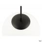 Preview: SLV 1008139 SUN 20, Pendelleuchte, E27, offenes Kabelende, 1x max. 40 W, matt schwarz
