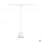 Preview: SLV 1008169 LIGHT EYE® 90, 1~ Pendelleuchte, GU10, Pendellänge 150 cm, 1x max. 6 W, matt weiß