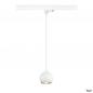 Preview: SLV 1008171 LIGHT EYE® 90, 3~ Pendelleuchte, GU10, Pendellänge 150 cm, 1x max. 6 W, matt weiß
