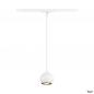 Preview: SLV 1008169 LIGHT EYE® 90, 1~ Pendelleuchte, GU10, Pendellänge 150 cm, 1x max. 6 W, matt weiß