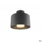 Preview: SLV 1008199 PHOTONI CYL, Deckenaufbauleuchte, zylindrisch, 1x max. 13 W, E27, schwarz