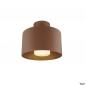Preview: SLV 1008200 PHOTONI CYL, Deckenaufbauleuchte, zylindrisch, 1x max. 13 W, E27, rost