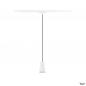 Preview: SLV 1008260 PURI 2.0 Cone, 1~ Pendelleuchte, GU10, Pendellänge 200 cm, 1x max. 6 W, weiß