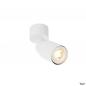 Preview: SLV 1008286 PURI 2.0 Tube, Wand- und Deckenaufbauleuchte, 1x max. 6 W GU10, weiß