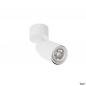 Preview: SLV 1008286 PURI 2.0 Tube, Wand- und Deckenaufbauleuchte, 1x max. 6 W GU10, weiß