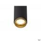 Preview: SLV 1008402 GRIP! S, 1~ Spot, zylindrisch, 2000-3000 K, 11 W, Dim-to-Warm, PHASE, 29°, schwarz / gold