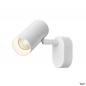 Preview: SLV 1008715 NOBLO®, Wand- und Deckenaufbauleuchte, single, rund, 2700 K, 6 W, PHASE, 32°, weiß