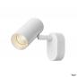 Preview: SLV 1008715 NOBLO®, Wand- und Deckenaufbauleuchte, single, rund, 2700 K, 6 W, PHASE, 32°, weiß