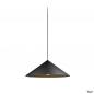 Preview: SLV 1008507 MAGICO 55, Pendelleuchte, E27, Pendellänge 180 cm, 1x max. 10 W, matt schwarz