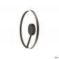 Preview: SLV 1008550 ONE, Wand- und Deckenaufbauleuchte, rund, 2700/3000 K, 23 W, PHASE, 130°, schwarz