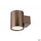Preview: SLV 1008614 OCULUS, Wandaufbauleuchte, rund, 2000-3000 K, 15 W, Dim-to-Warm, PHASE, 100°, dunkel kupfer