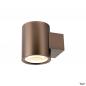 Preview: SLV 1008614 OCULUS, Wandaufbauleuchte, rund, 2000-3000 K, 15 W, Dim-to-Warm, PHASE, 100°, dunkel kupfer