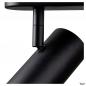 Preview: SLV 1008708 NOBLO®, Wand- und Deckenaufbauleuchte, triple, rund, 2000-3000 K, 22 W, Dim-to-Warm, PHASE, 36°, schwarz