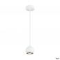 Preview: SLV 1008173 LIGHT EYE® 90, Pendelleuchte, GU10, Pendellänge 150 cm, 1x max. 6 W, matt weiß