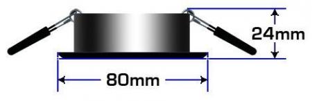 MOBILUX 01600009 MOB R 1830 Einbauleuchte weiß - Aktion: Nur noch angezeigter Bestand verfügbar