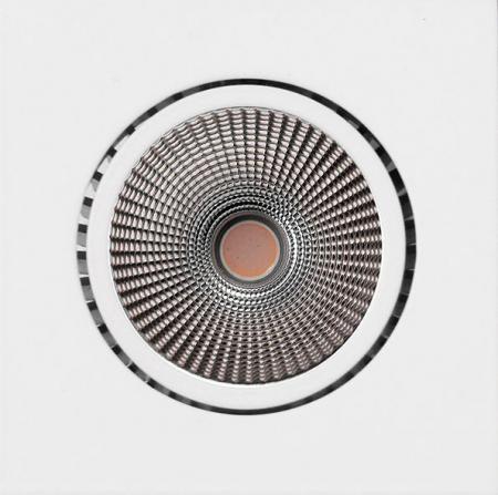 MOBILUX LED Einbaustrahler MOBiDIM COB POWER 12W Q 3000K Weiß