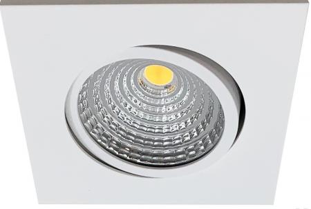 MOBILUX LED Einbaustrahler MOBiDIM COB POWER 12W Q 3000K Weiß