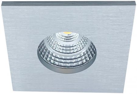 MOBILUX LED-Einbaustrahler MOBiDIM COB CLASSIC IP65 9W Q 3000K alu gebürstet