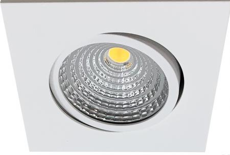 Aktion: Nur noch angezeigter Bestand verfügbar - MOBILUX Schwenkbarer Einbaustrahler MOBiDIM COB SLIM DIM2WARM 8,5W 60° weiß