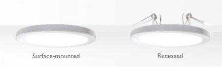 LED Aufbau- & Einbau- Panel MULTiLED 220R Sensor weiß umschaltbare Farbtemperatur 02500225 MOBILUX