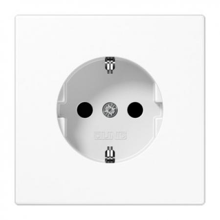 JUNG A1520PLWW Steckdosen  Abdeckung alpinweiss