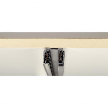 SLV 145102 EUTRAC 3-Phasen Stromschiene 1m silber eloxiert