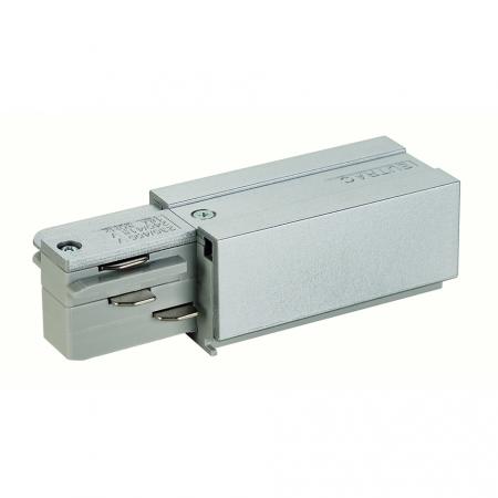 SLV 145524 EUTRAC Einspeiser, rechts, silbergrau