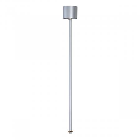 SLV 145724 EUTRAC Pendelabhängung für 3-Phasenstromschiene, silber- grau, 60cm