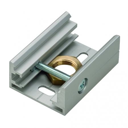 SLV 145734 EUTRAC Pendelclip für 3-Phasenstromschiene, silbergrau