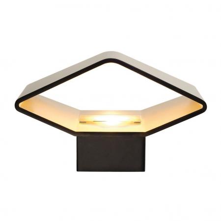 Up&down Wandlampe CARISO modern & futuristisch anmutend in schwarz/gold von SLV inkl.warme LED 151710