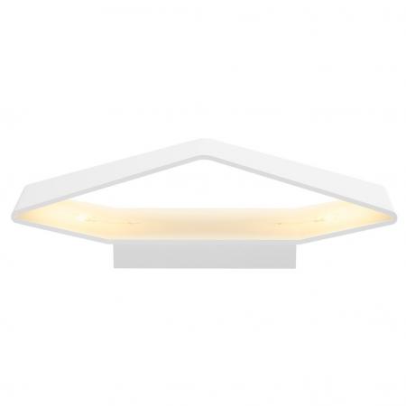Extravaganter Blickfang an der Wand futuristisches Design SLV 151741 BIG CARISO LED Wandleuchte in weiß