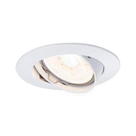 Paulmann 17953 Premium Einbauleuchte schwenkbar max. 50W 12V GU5.3 Weiß