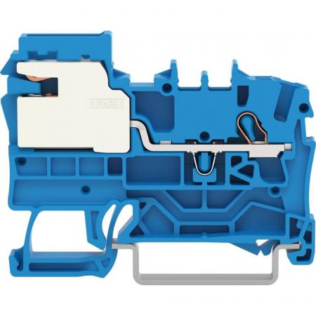 WAGO 2002-7114 N-Trennklemme 2,5 mm² Push-in CAGE CLAMP blau