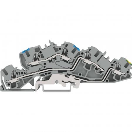 WAGO 2005-7646 Installations-Etagenklemme 4 mm² N/L/PE Push-in CAGE CLAMP