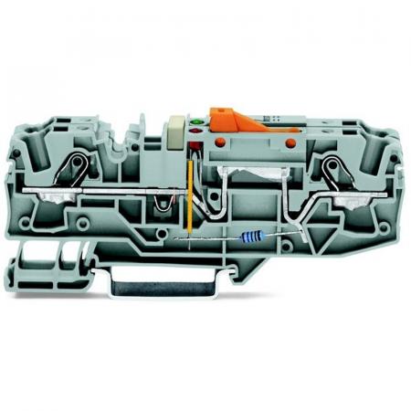WAGO 2006-1671/1000-851 Erdleiter-Trennklemme 6 mm² Push-in CAGE CLAMP