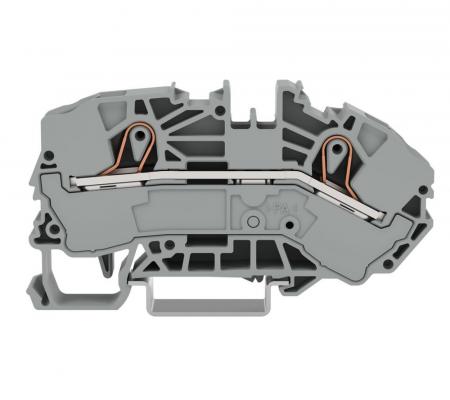 WAGO 2016-7601 Einspeiseklemme 16 mm² Push-in CAGE CLAMP grau