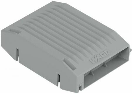WAGO 207-1373 Gelbox Durchgangs Verbindung Serie 221 Größe 2 grau