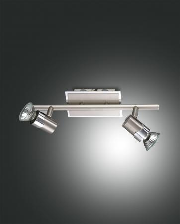 Fabas Luce 2554-82-178 Alice Spot GU10 2x50W Nickel satiniert