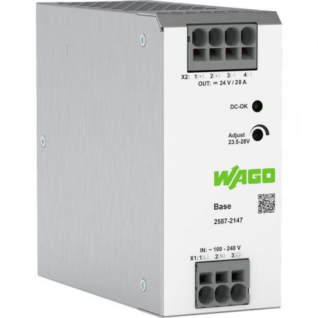 WAGO 2587-2147 Primär getaktete Stromversorgung 24 V DC 20 A