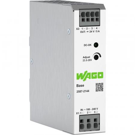 WAGO 2587-2144 Primär getaktete Stromversorgung Base 24 V DC 5 A