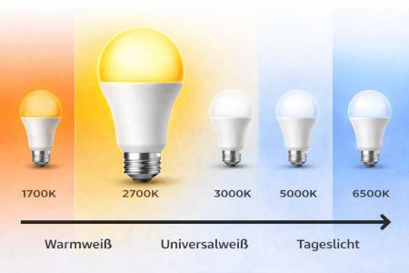 E27 PHILIPS LED-Lampe 8W wie 60W Warmweiß