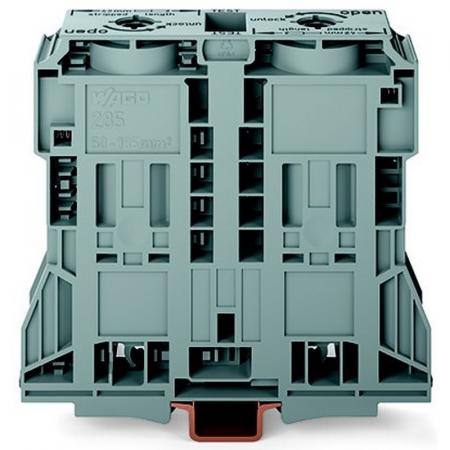 WAGO 285-1185 Durchgangsklemme 185 mm² grau