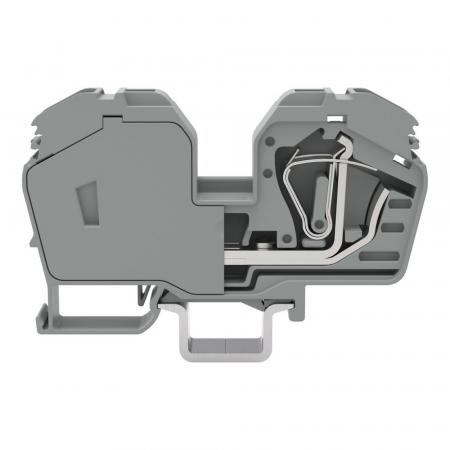 WAGO 285-992 2-Leiter-Durchgangsklemme 35 mm² grau CAGE CLAMP Ex e II