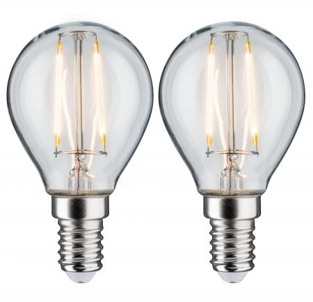 Paulmann 28857 Klare Filament E14 LED Tropfen 7W warmweiß