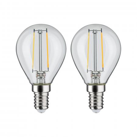 Paulmann 28857 Klare Filament E14 LED Tropfen 7W warmweiß