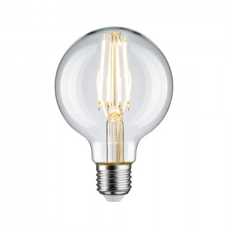 Paulmann 28956 Filament E27 LED Globe retro G80 7,5W warmweiß Klar