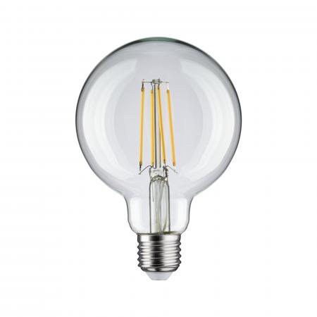 Paulmann 28958 Filament E27 LED Globe retro G95 7,5W neutralweiß Klar